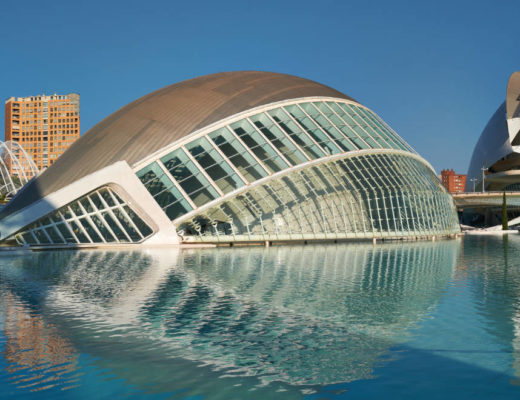 Valencia Ciutat de les Arts i les Ciències.