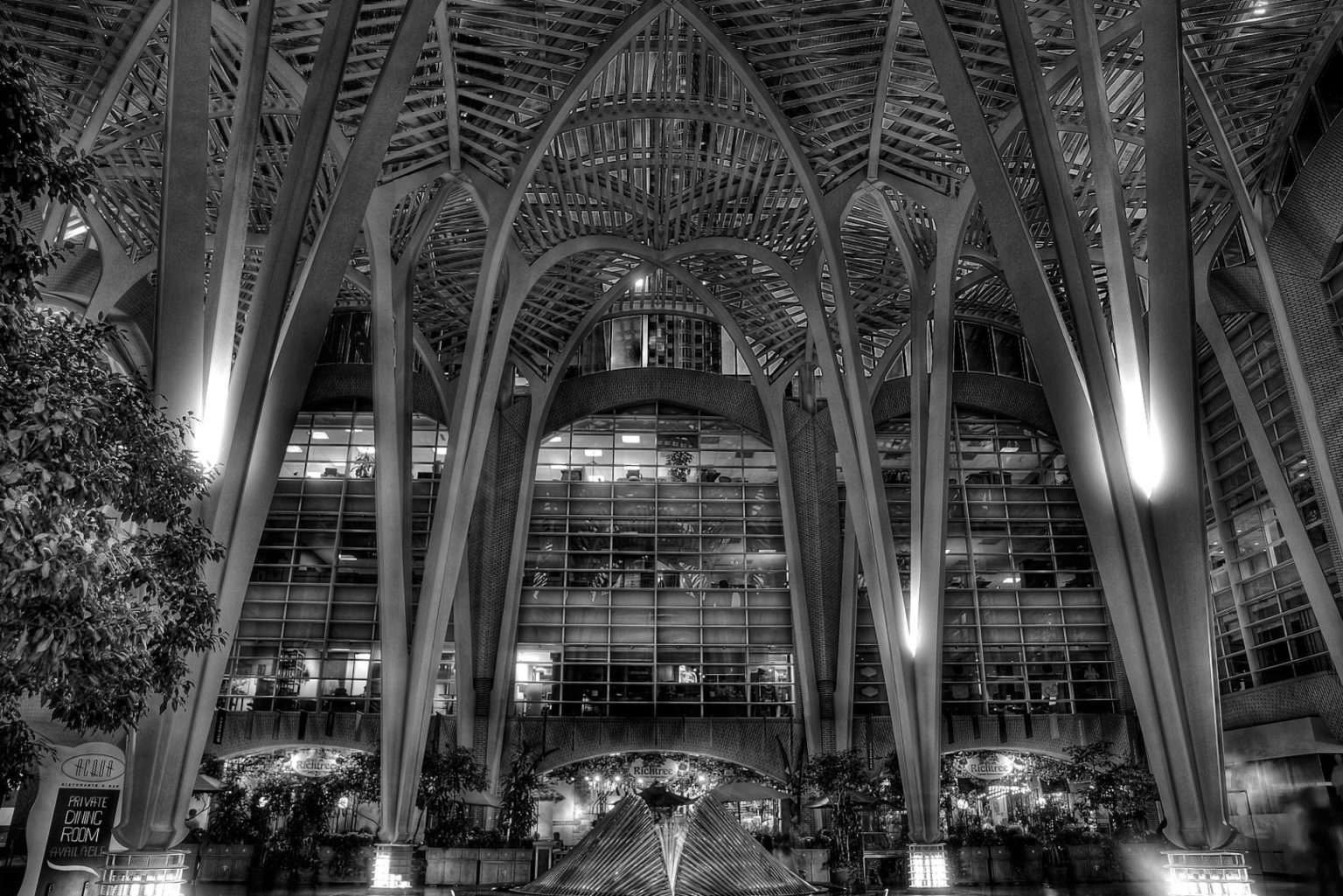 Atrium Brookfield Place, Toronto, Canada (1992).