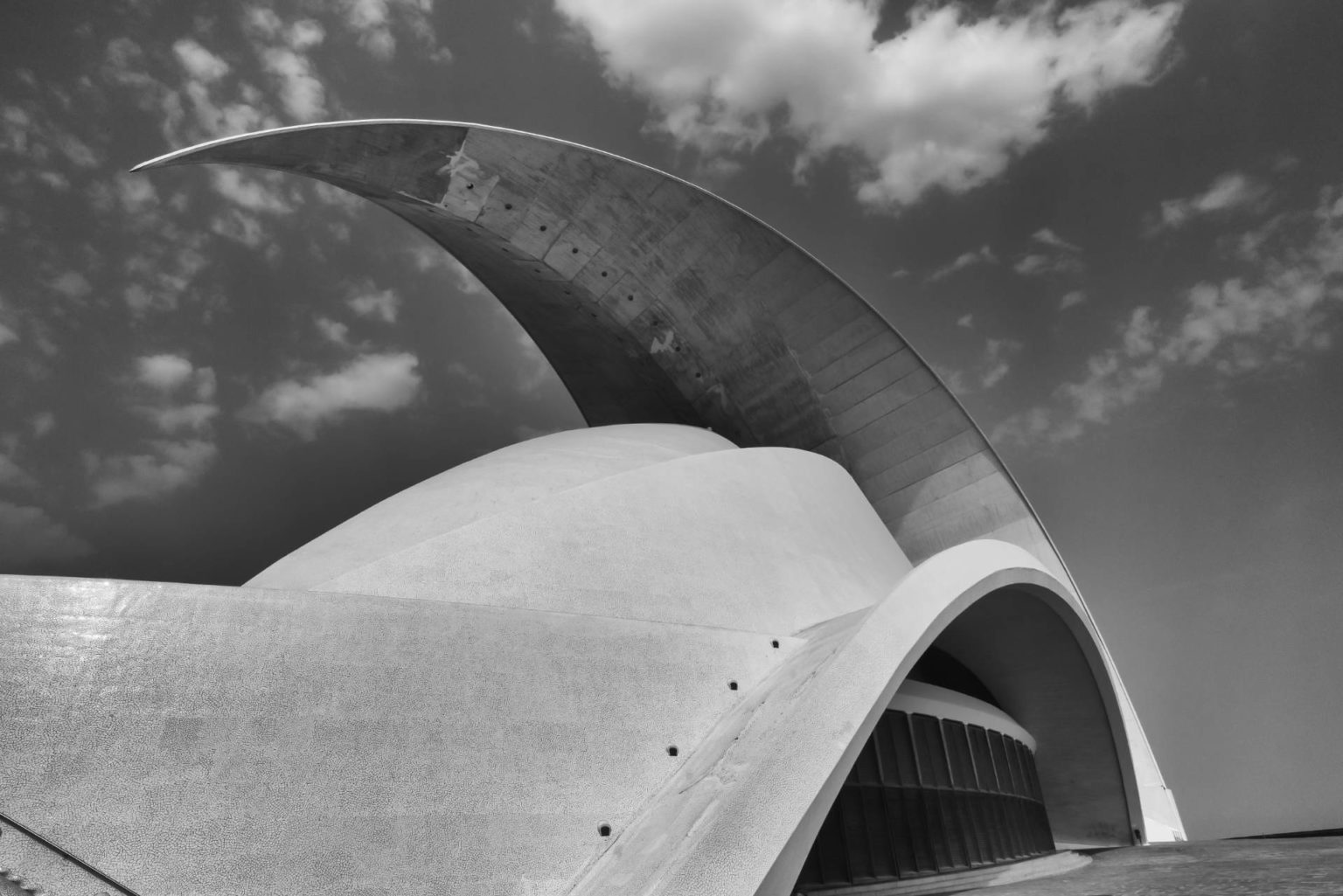 Auditorio de Tenerife Santa Cruz de Tenerife.