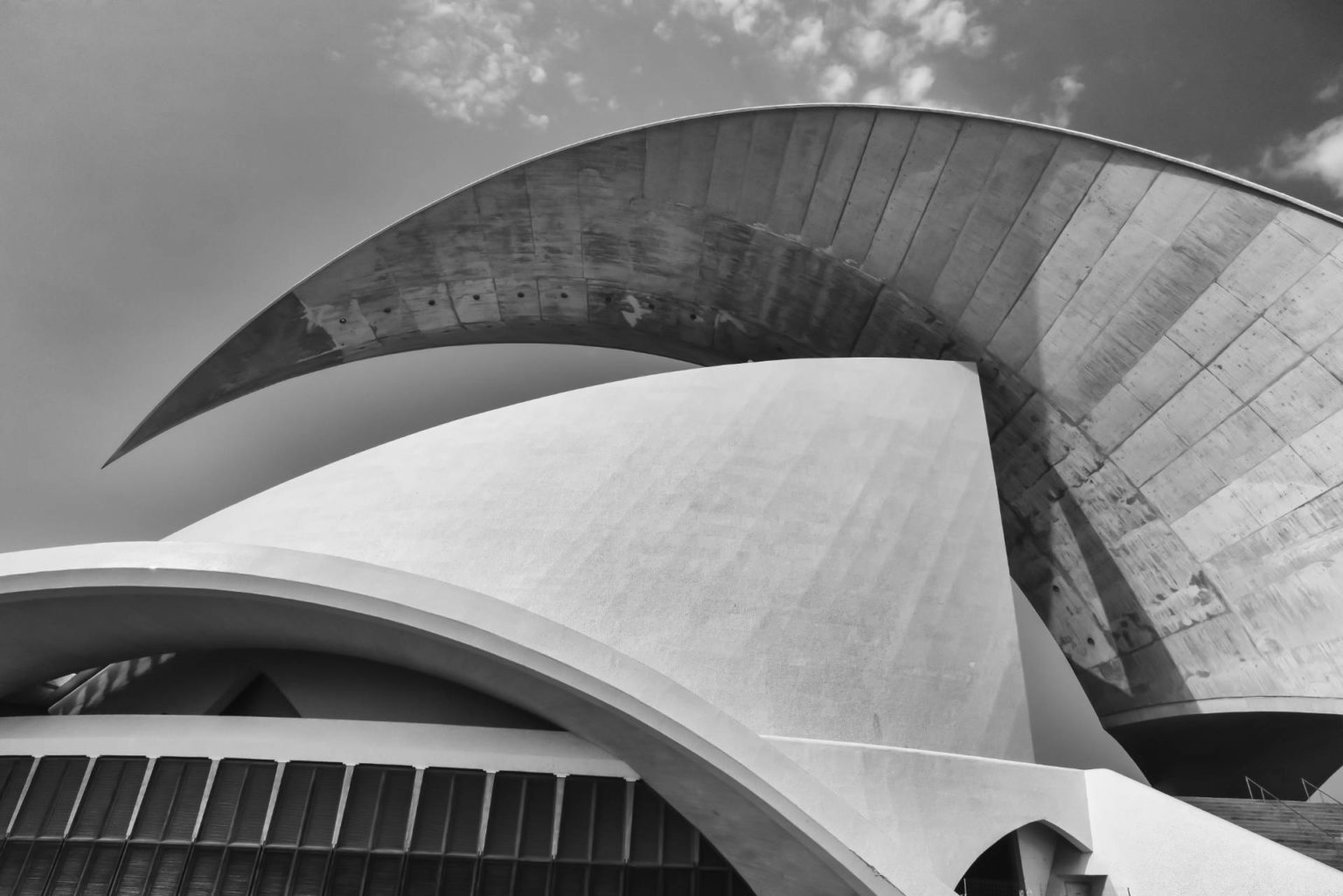 Auditorio de Tenerife Santa Cruz de Tenerife.