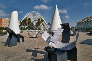 L’Umbracle Valencia – Teil des Skulpturenparks an der Südost Seite.