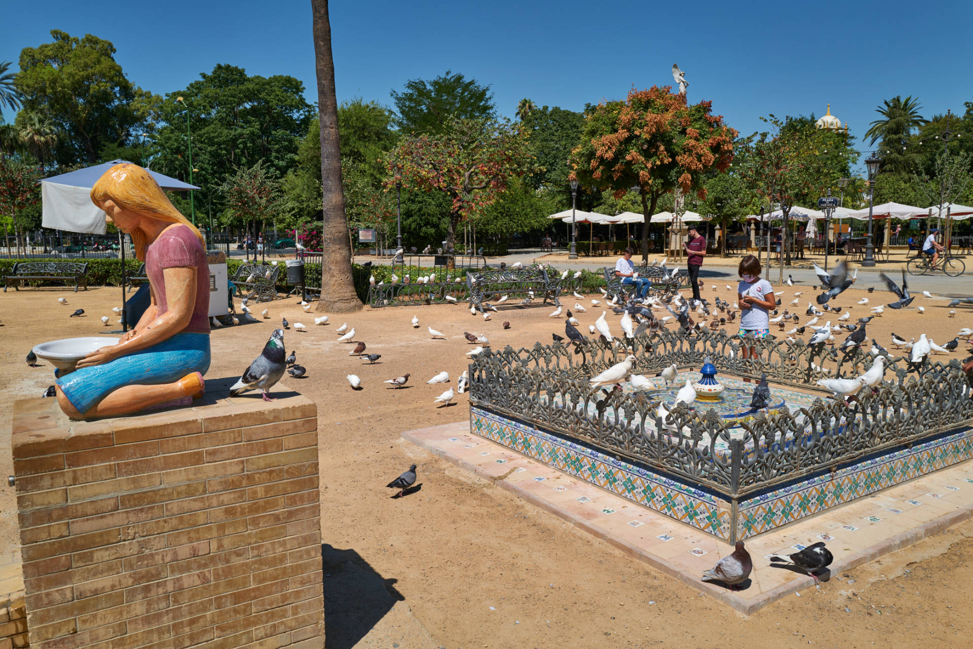 Escultura Fuente De Beber – Parque de María Luisa Sevilla.