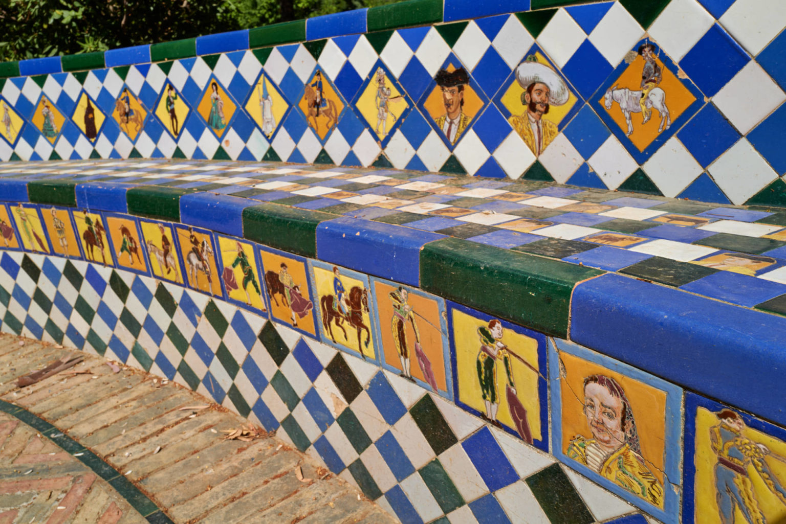 Fuente de los toreros - Parque de María Luisa Sevilla.