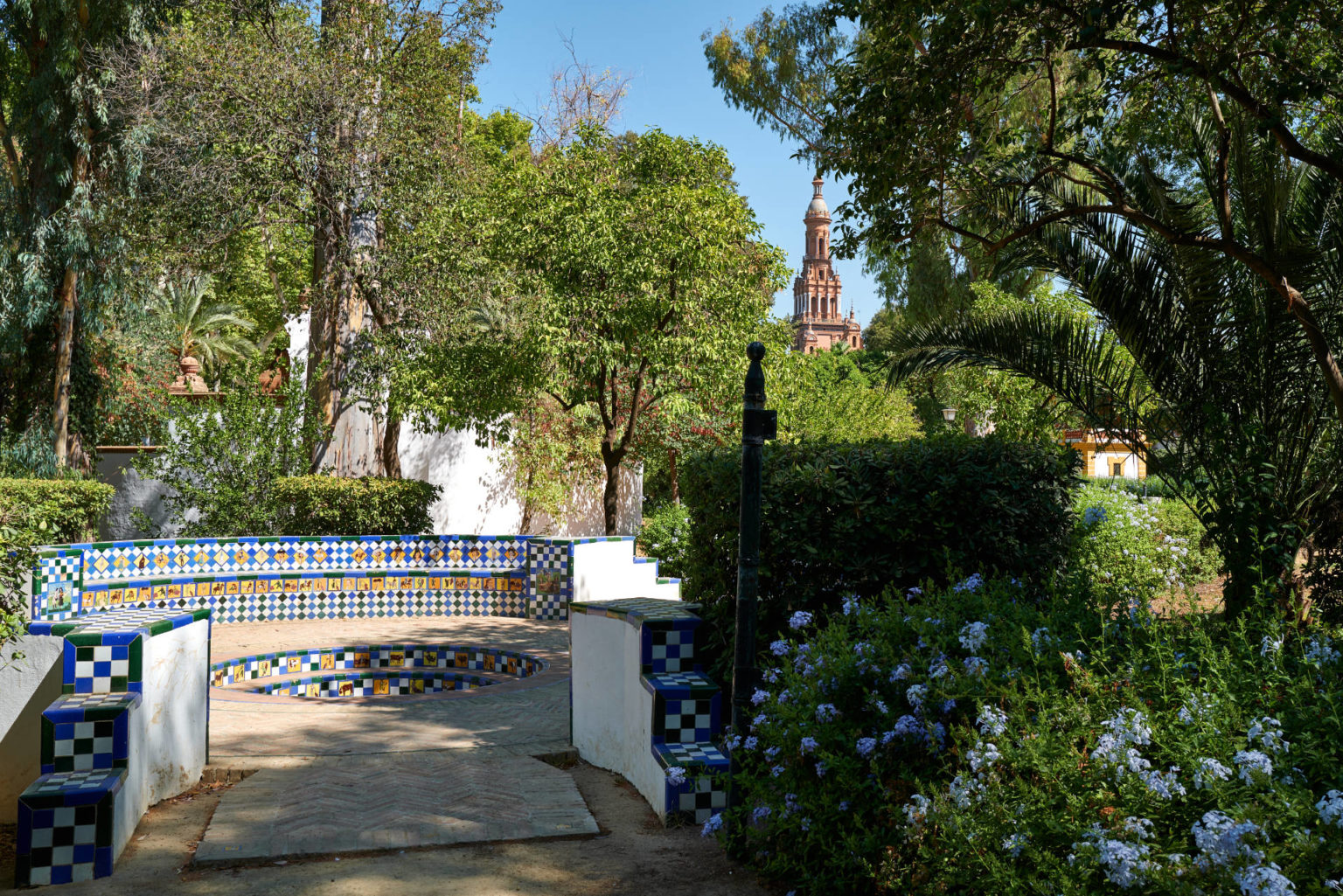 Fuente de los toreros - Parque de María Luisa Sevilla.