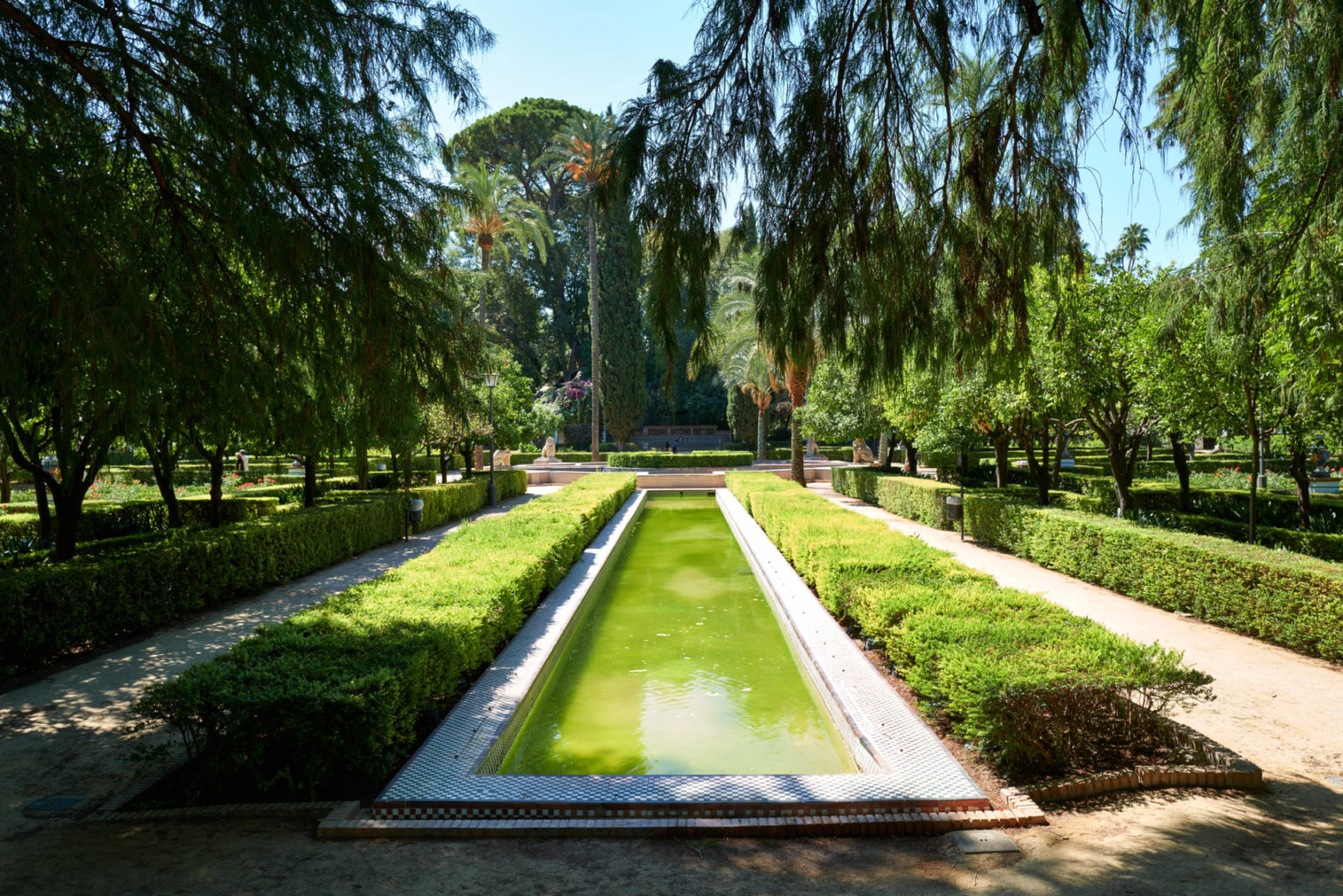 Jardín de los Leones – Parque de María Luisa Sevilla.