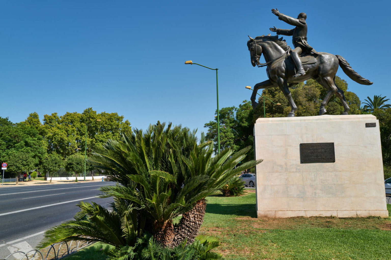 Monument to Simón Bolívar – Parque de María Luisa Sevilla.