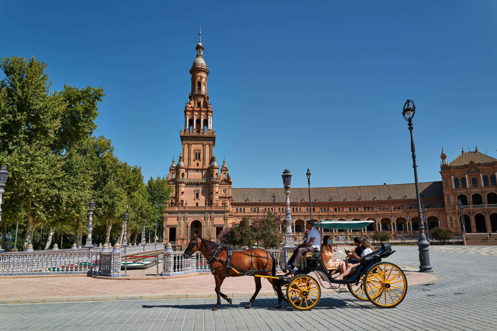 Plaza de España – Parque de María Luisa Sevilla.