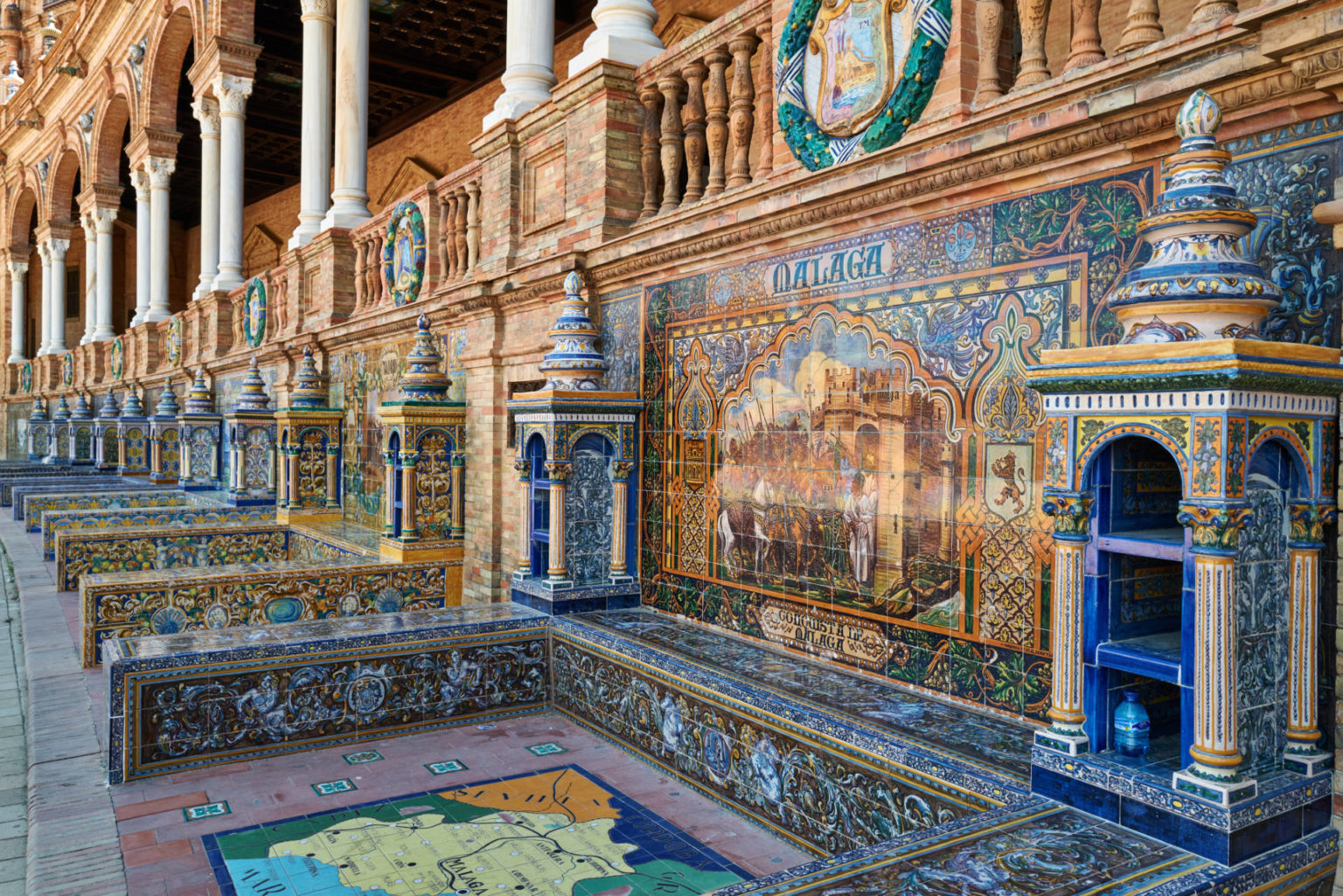 Plaza de España – Parque de María Luisa Sevilla.