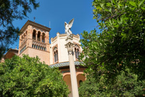 Victoria Alada de Aníbal González – Parque de María Luisa Sevilla.