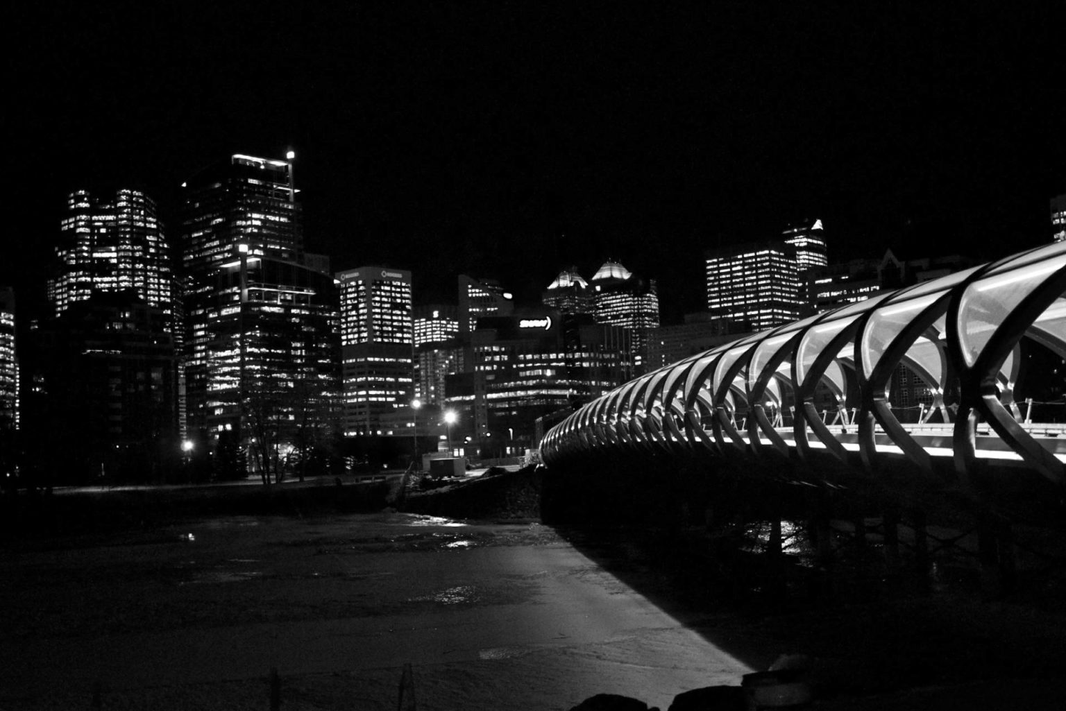 Peace Bridge, Calgary, Kanada (2012).