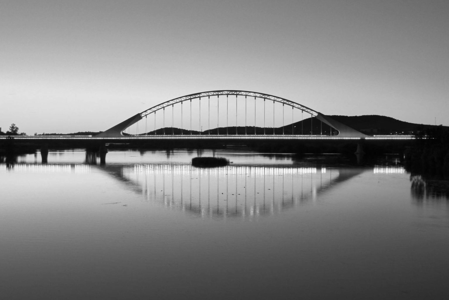 Puente Lusitania, Mérida, Spanien (1988–91).