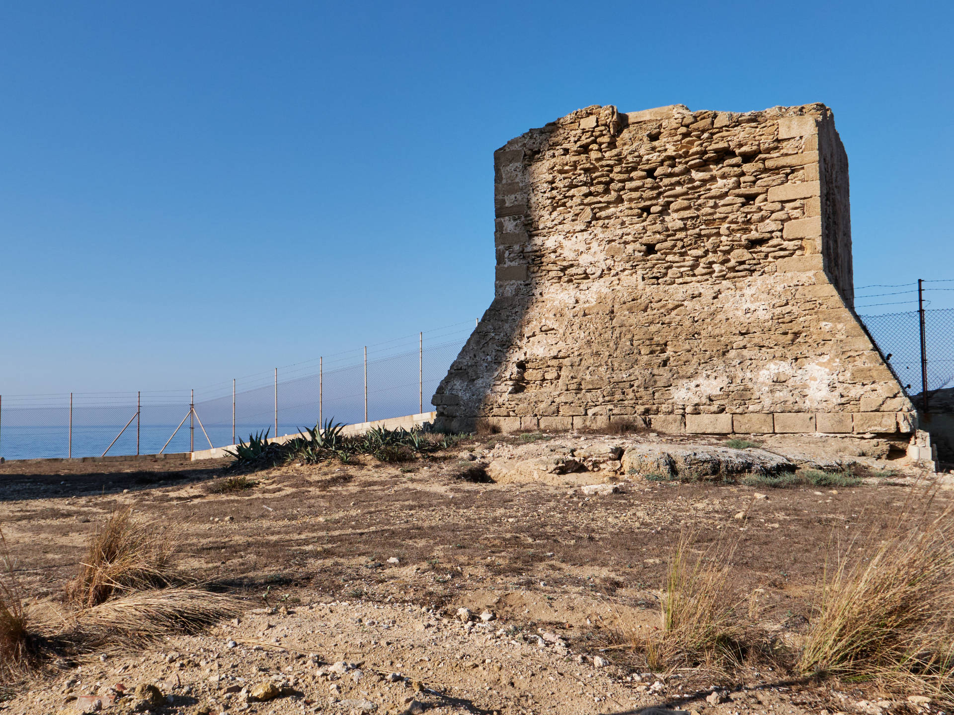 Torre de moro am Cabo de Trafalgar.