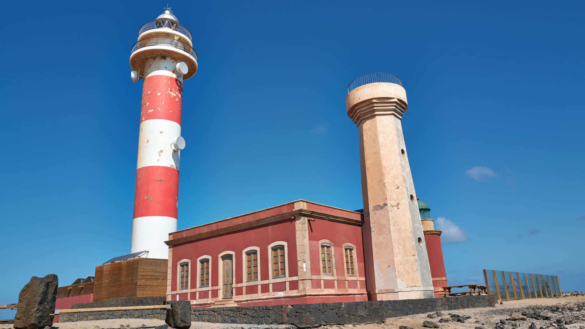 Leuchtturm Faro de Tostón El Cotillo Fuerteventura.