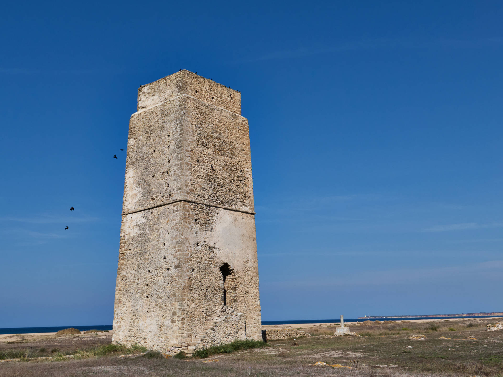 Torre de Castilnovo südlich Conil de la Frontera.