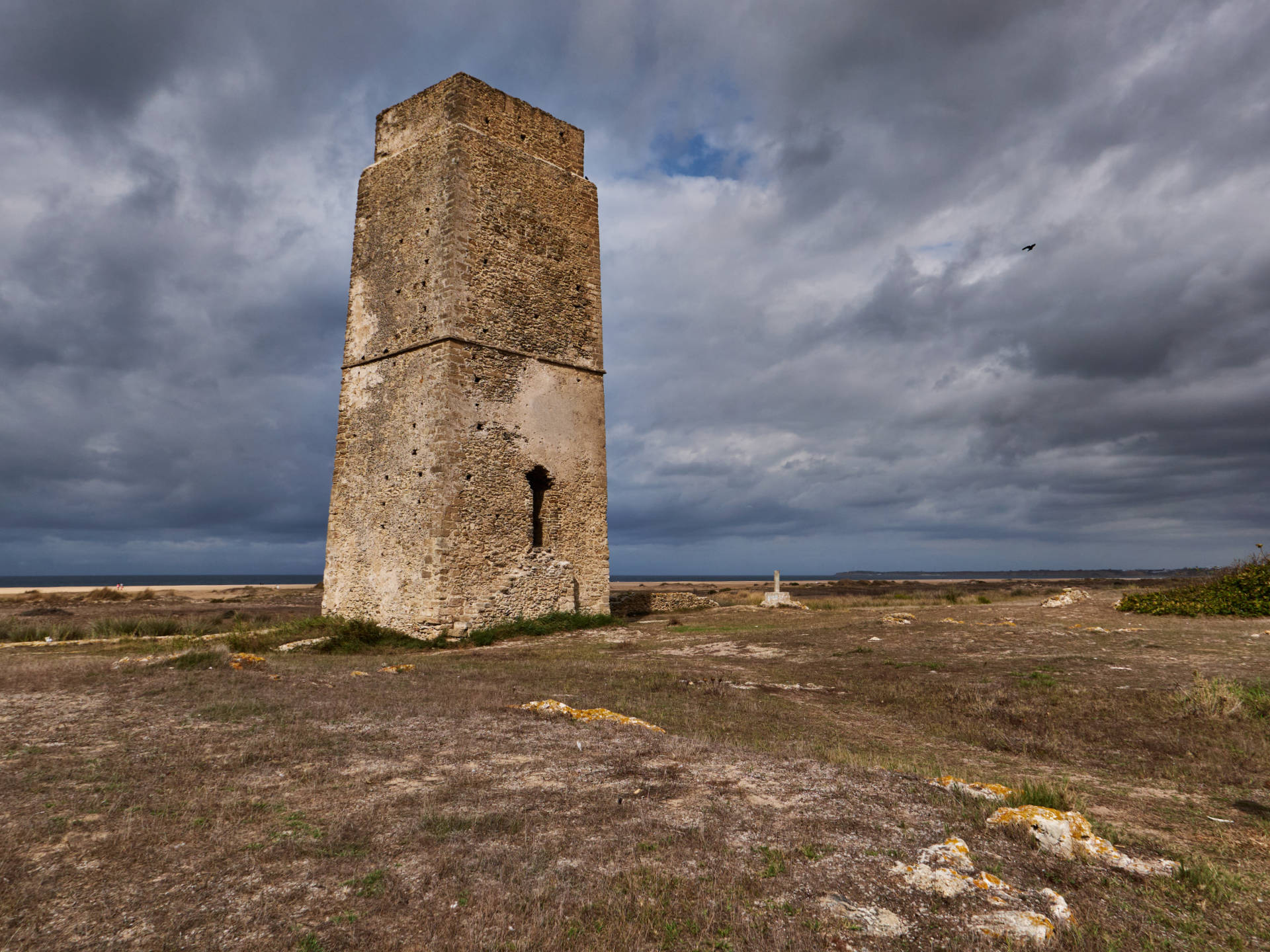 Torre de Castilnovo südlich Conil de la Frontera.