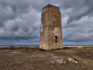 Torre de Castilnovo südlich Conil de la Frontera.