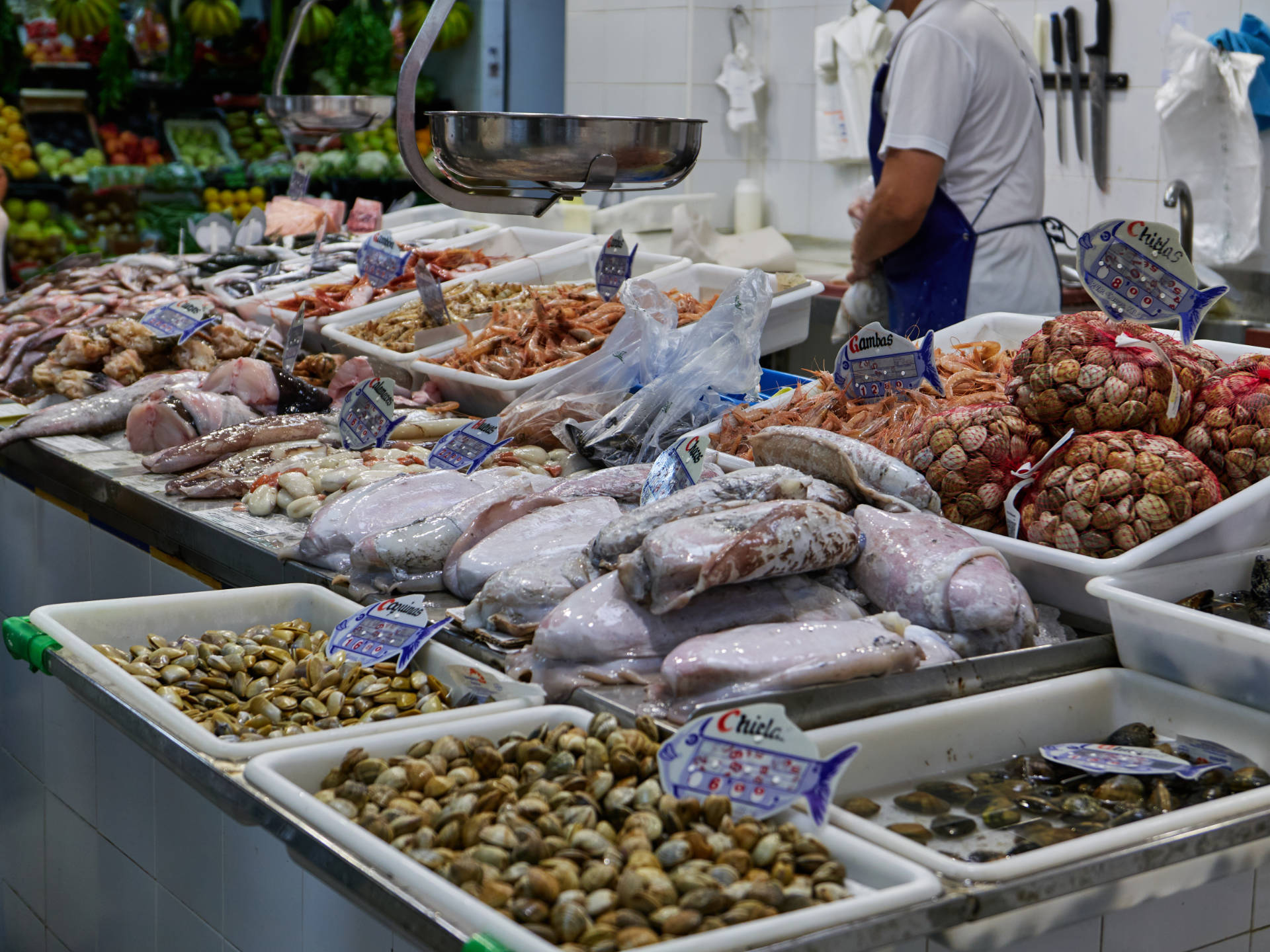 Im Mercado Municipal Punta Umbría.