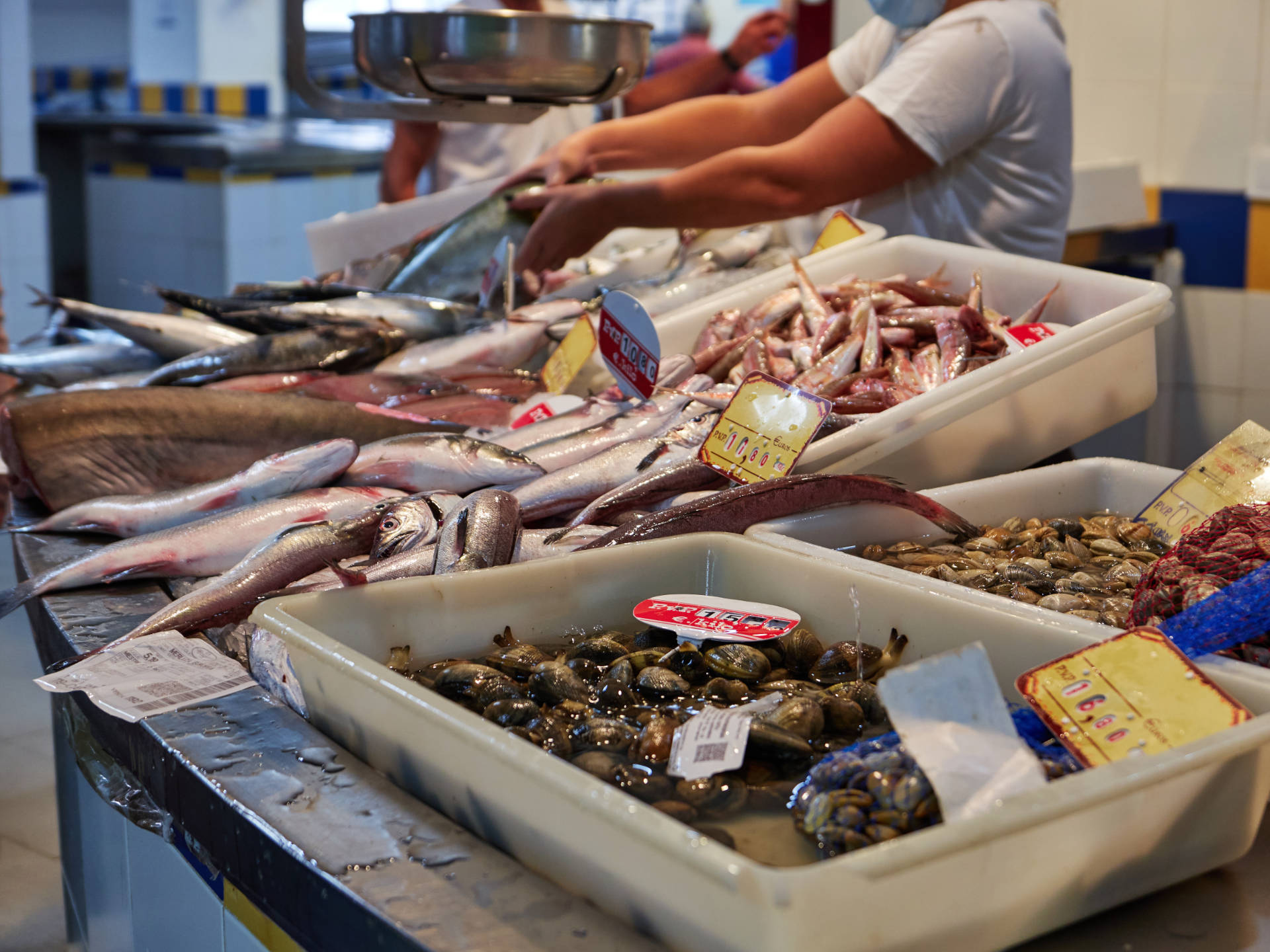 Im Mercado Municipal Punta Umbría.