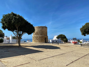 Der Plaza de Molino im Barrio de las Flores, Conil de la Frontera.