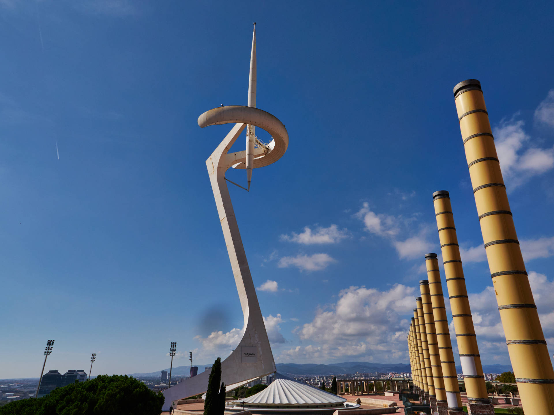 Barcelona – Torre de comunicacions de Montjuïc.