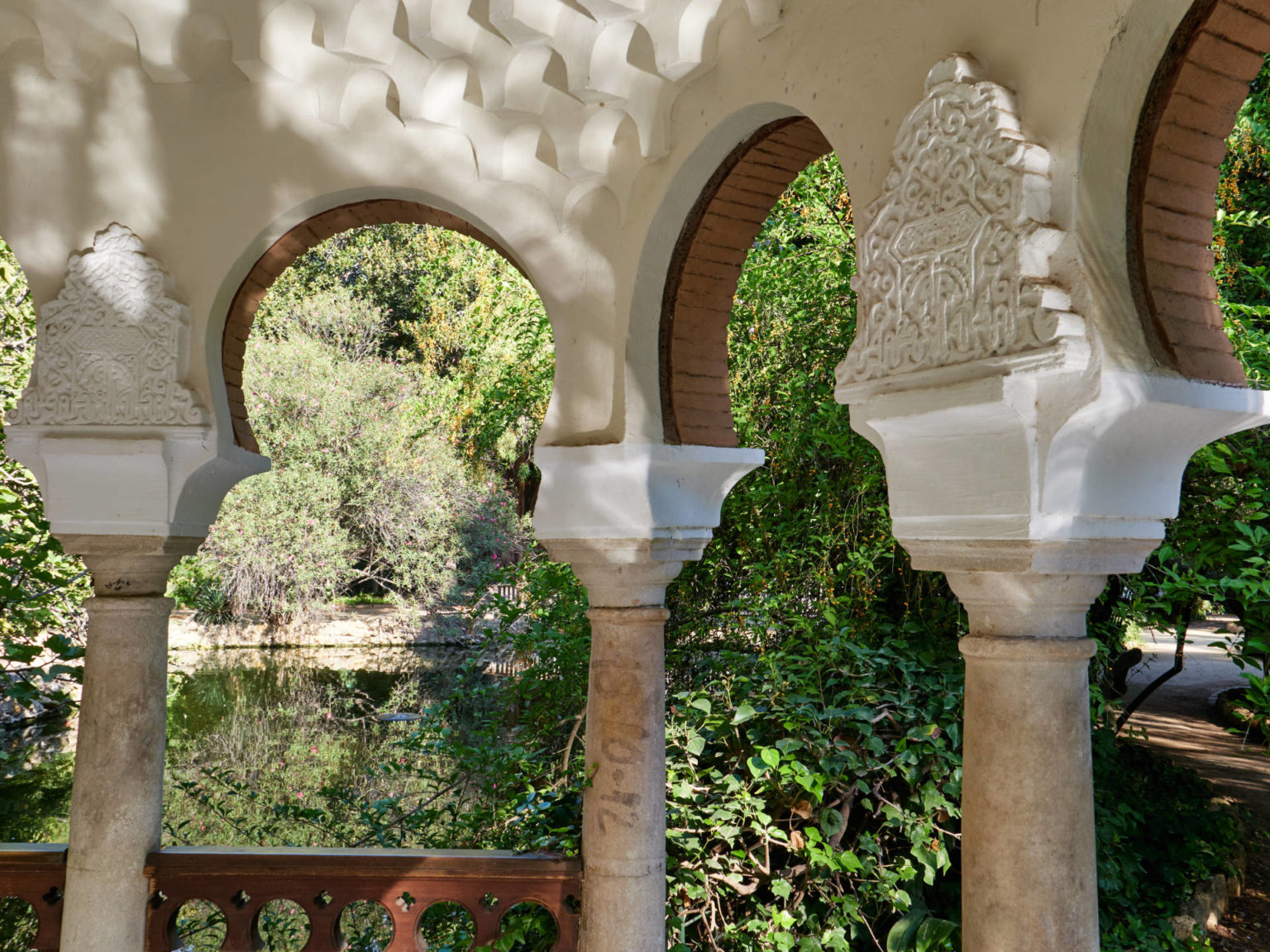 Pabellón de Alfonso XII Parque de María Luisa Sevilla.