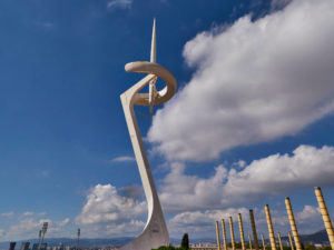 Barcelona – Torre de comunicacions de Montjuïc.