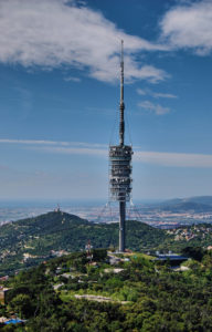 Torre de Collserola von Norman Foster am Turó de Vilana nahe Barcelonas. (CCL Felix König).