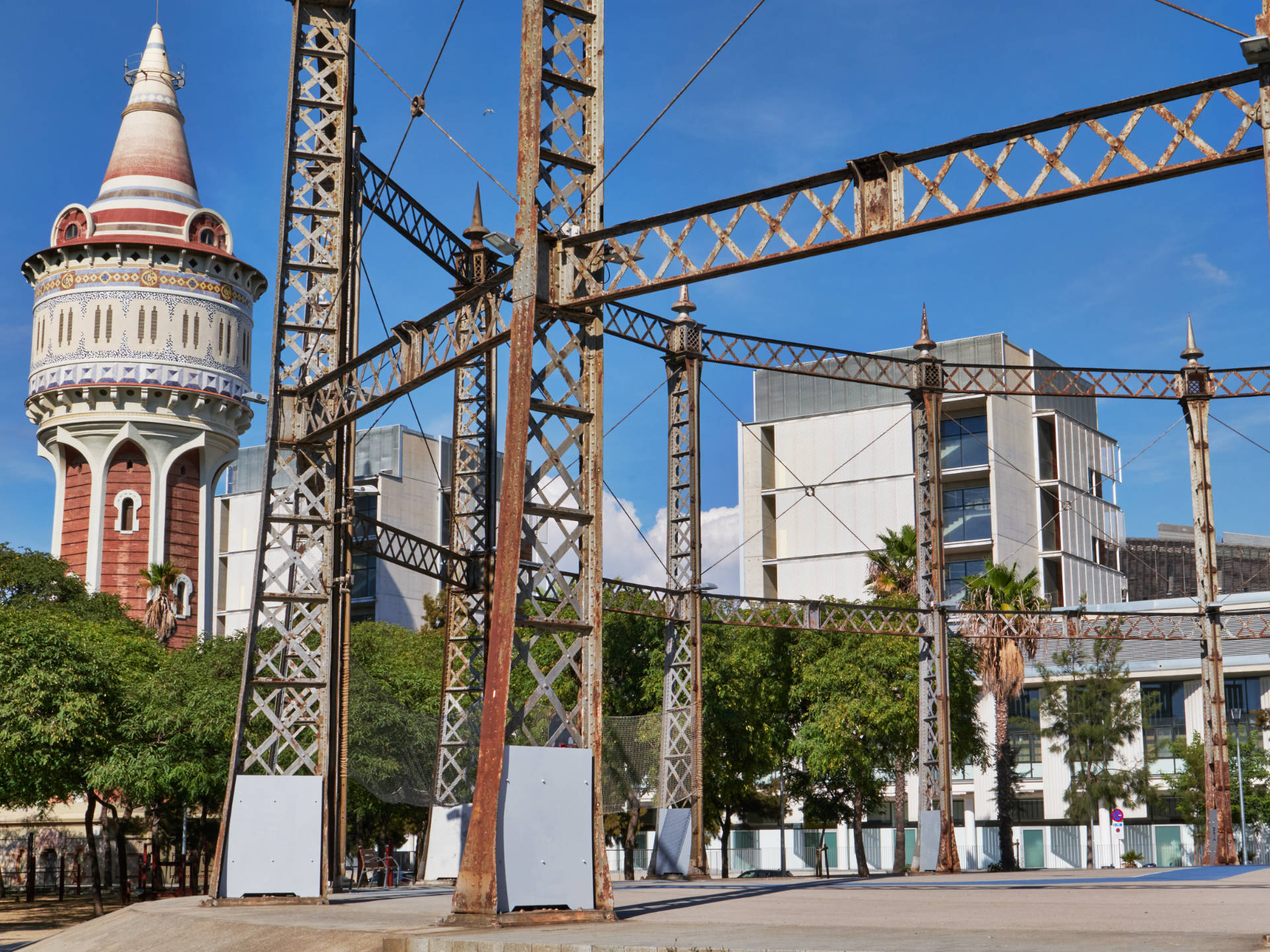 Barcelona – Plaza del Gas.