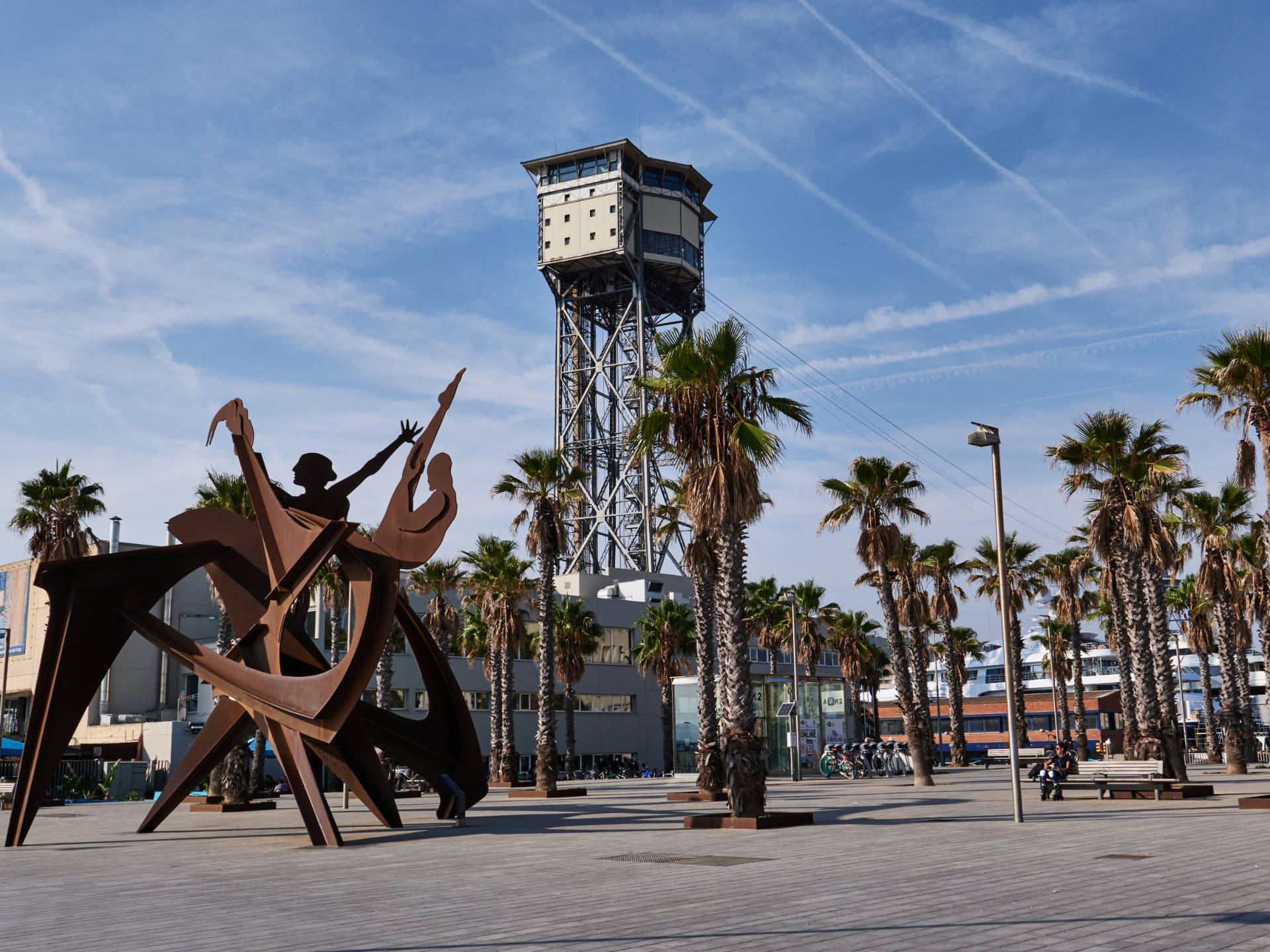 Barcelona – Torre de Jaume I, Telefèric del Port de Barcelona.