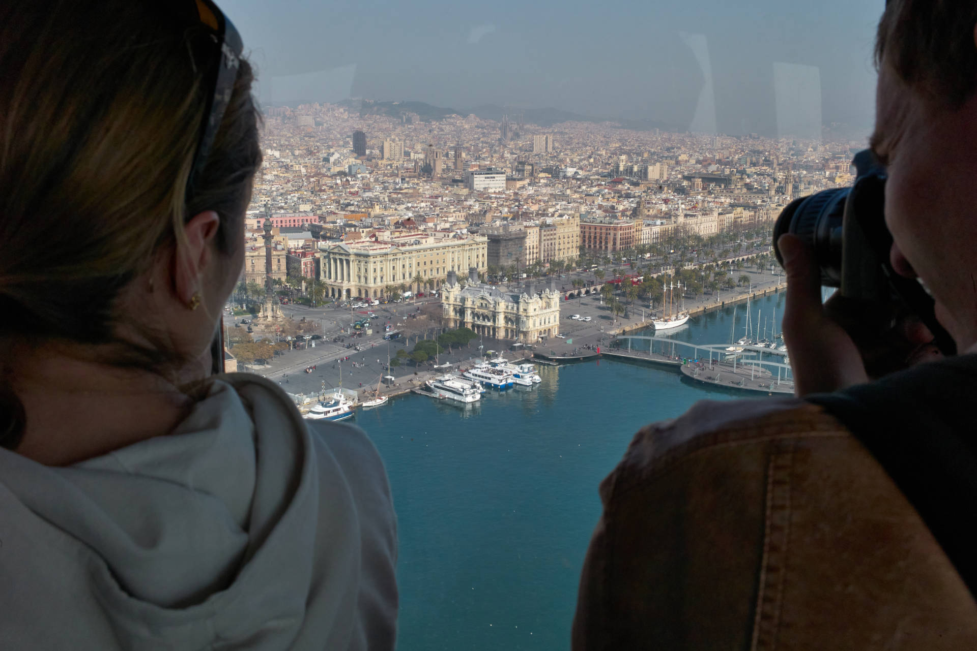 Barcelona – Teleférico del puerto Barcelona.