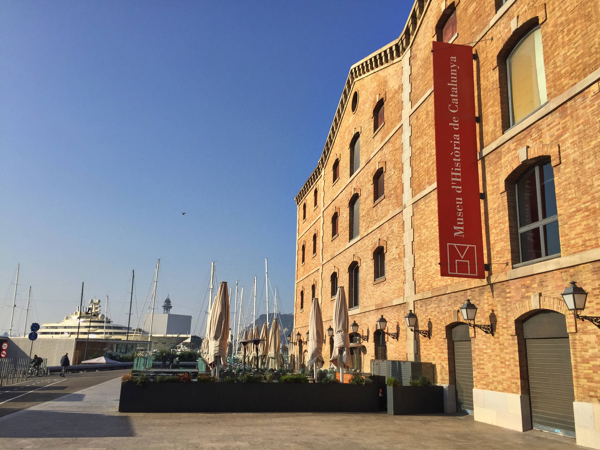 Barcelona – Port Vell, Palau de Mar, Museu d'Història de Catalunya.