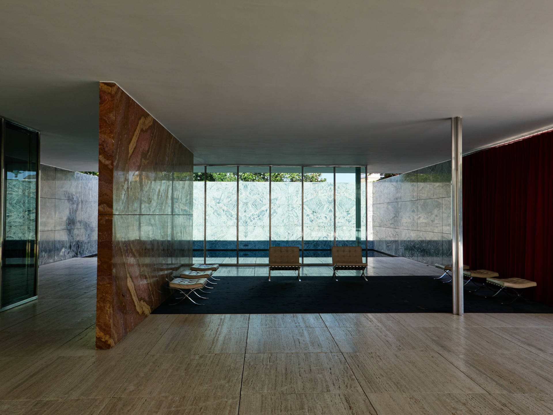 Barcelona – Pavelló Mies Van Der Rohe.