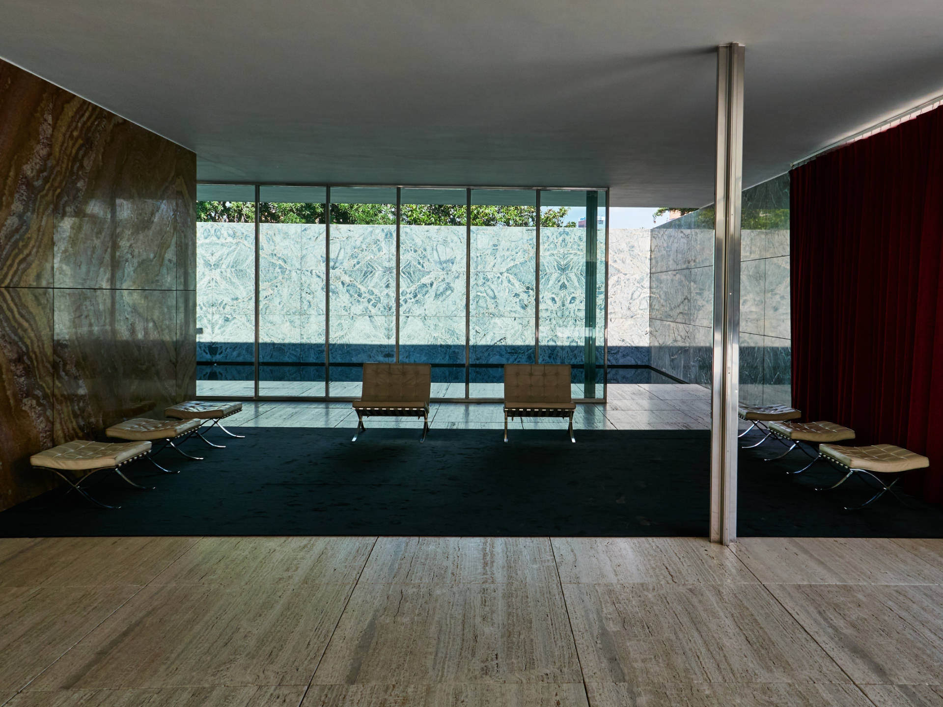 Barcelona – Pavelló Mies Van Der Rohe.