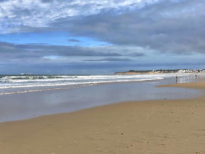 Playa de la Barrosa Costa de la Luz Spanien.