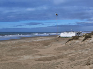 Playa de la Barrosa Costa de la Luz Spanien.