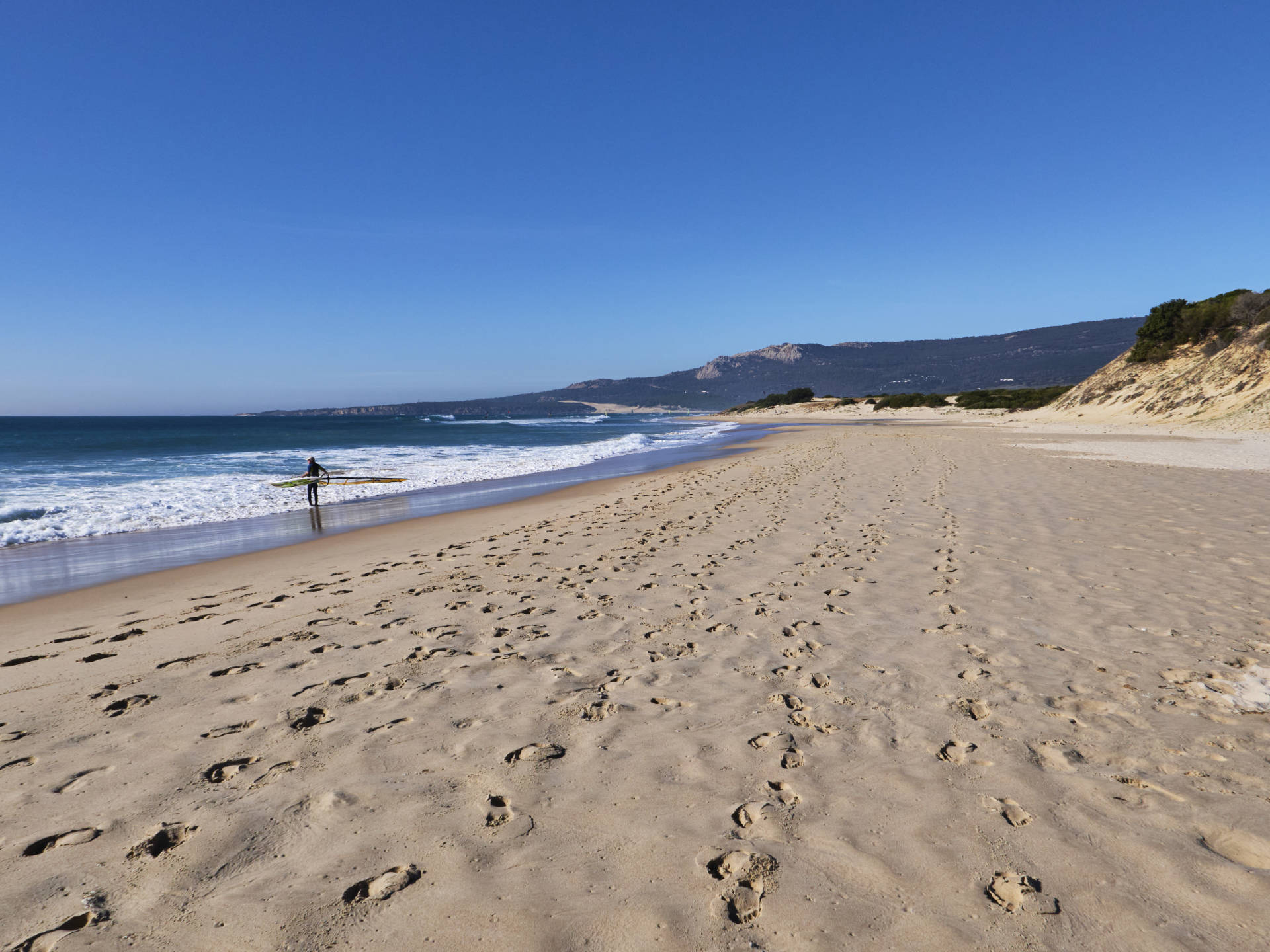 Playa de Bolonia am Punta de Gracia Tarifa.