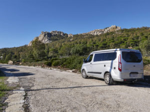Militärstrasse zum Punta de Gracia.