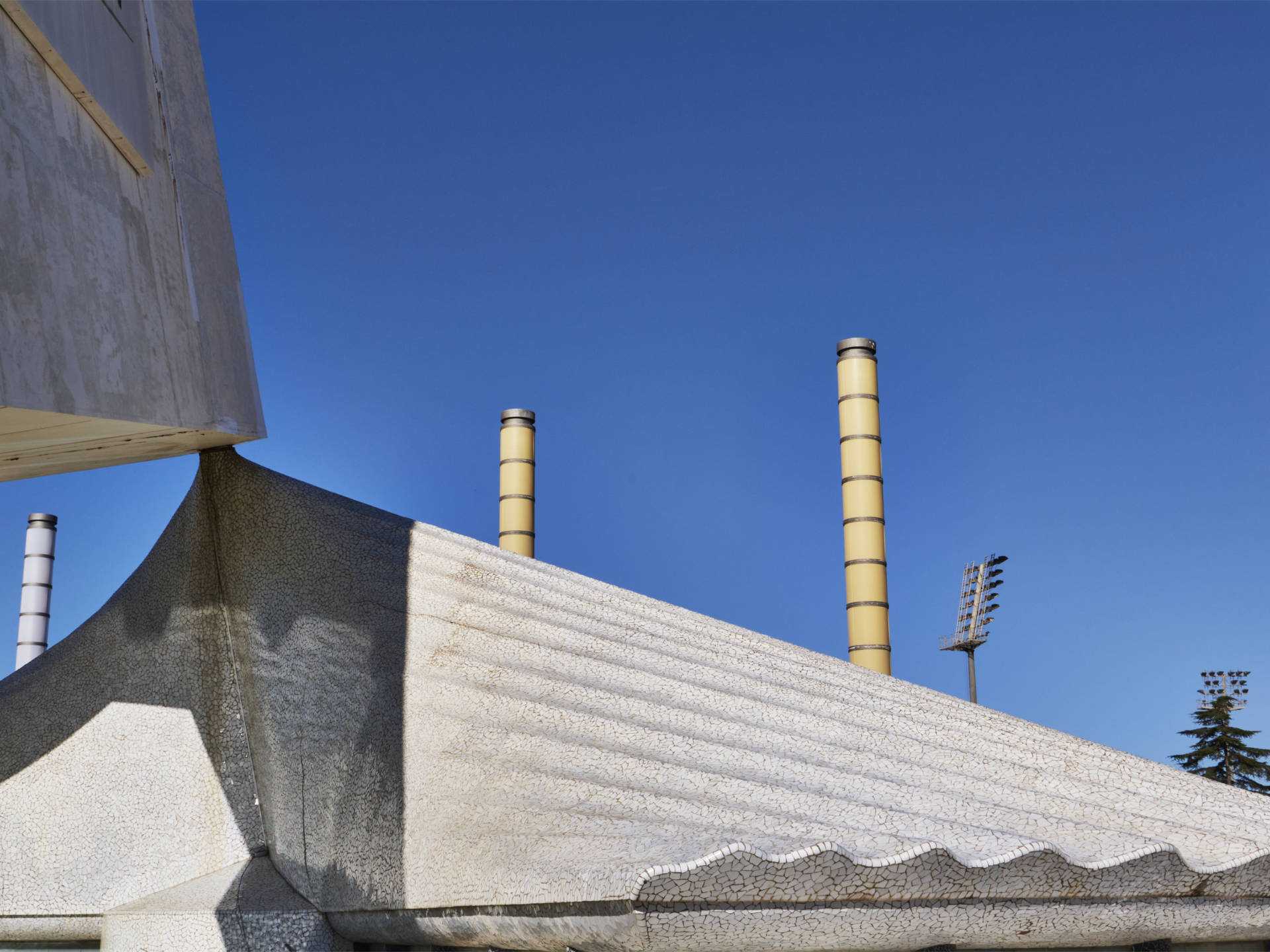 Torre de comunicacions de Montjuïc Barcelona von Santiago Calatrava.