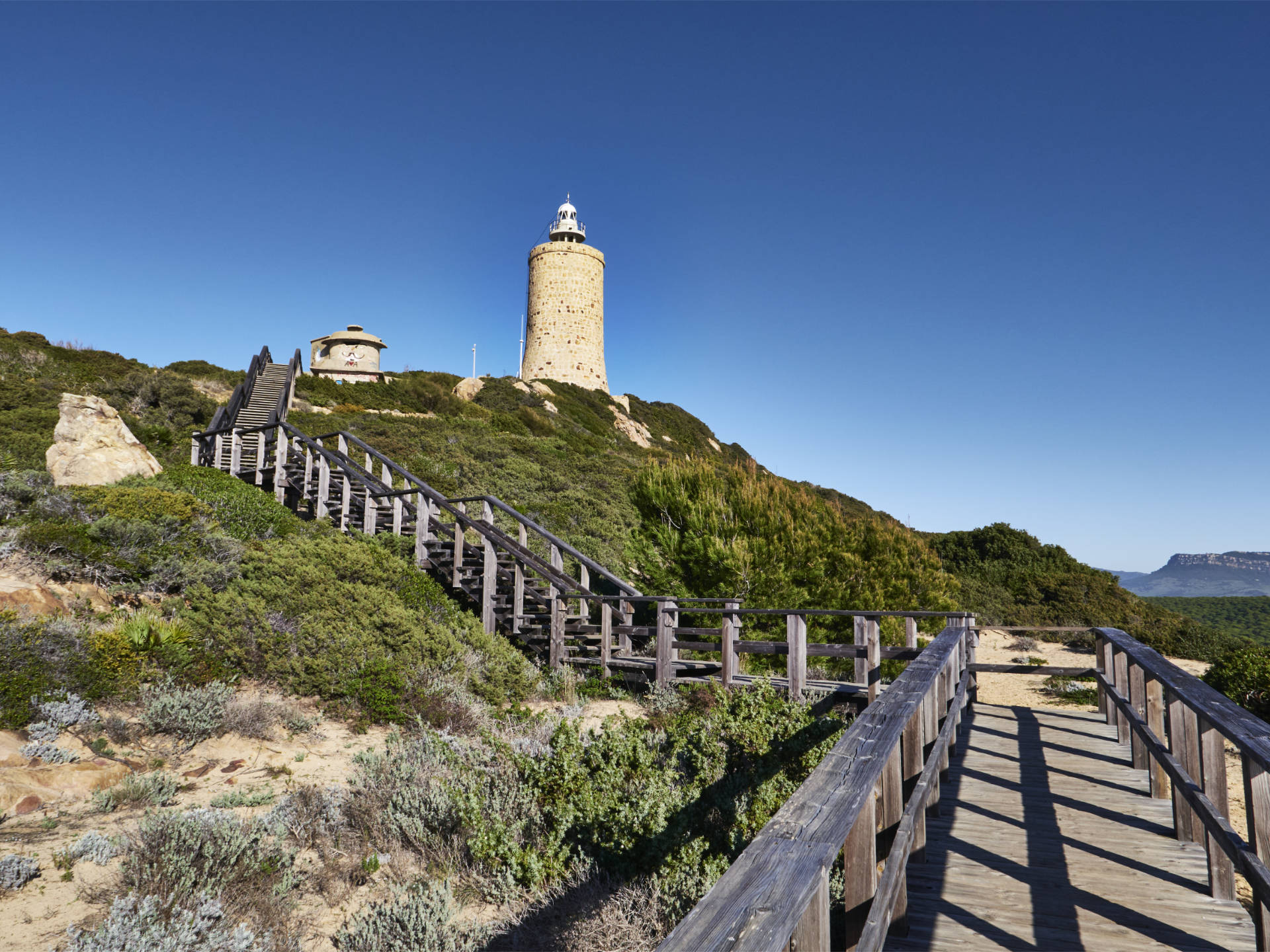 Torre del Cabo Gracia o Faro de Camarinal Tarifa.