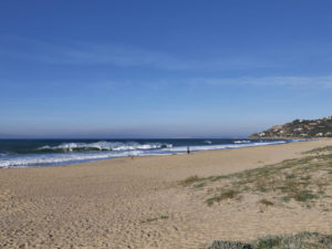 Playa de los Alemanes am Punta de Gracia in der Bahía de la Plata.