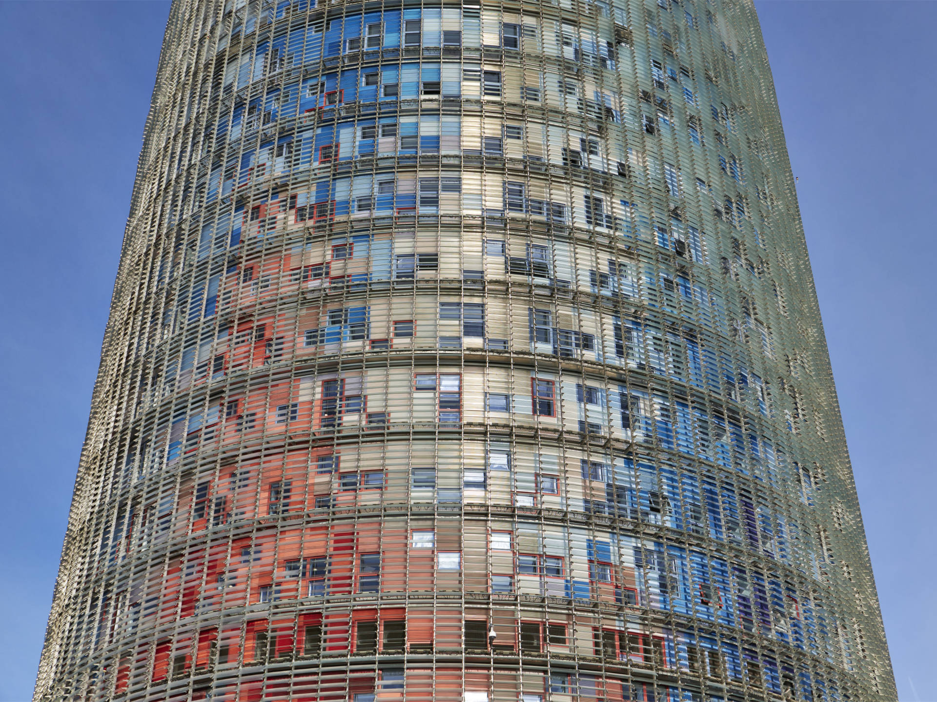 Torre Agbar aka. Torre Glòries + Museu del Disseny de Barcelona.