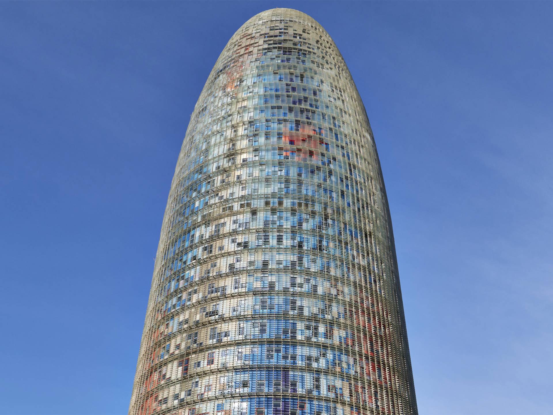 Torre Agbar aka. Torre Glòries + Museu del Disseny de Barcelona.