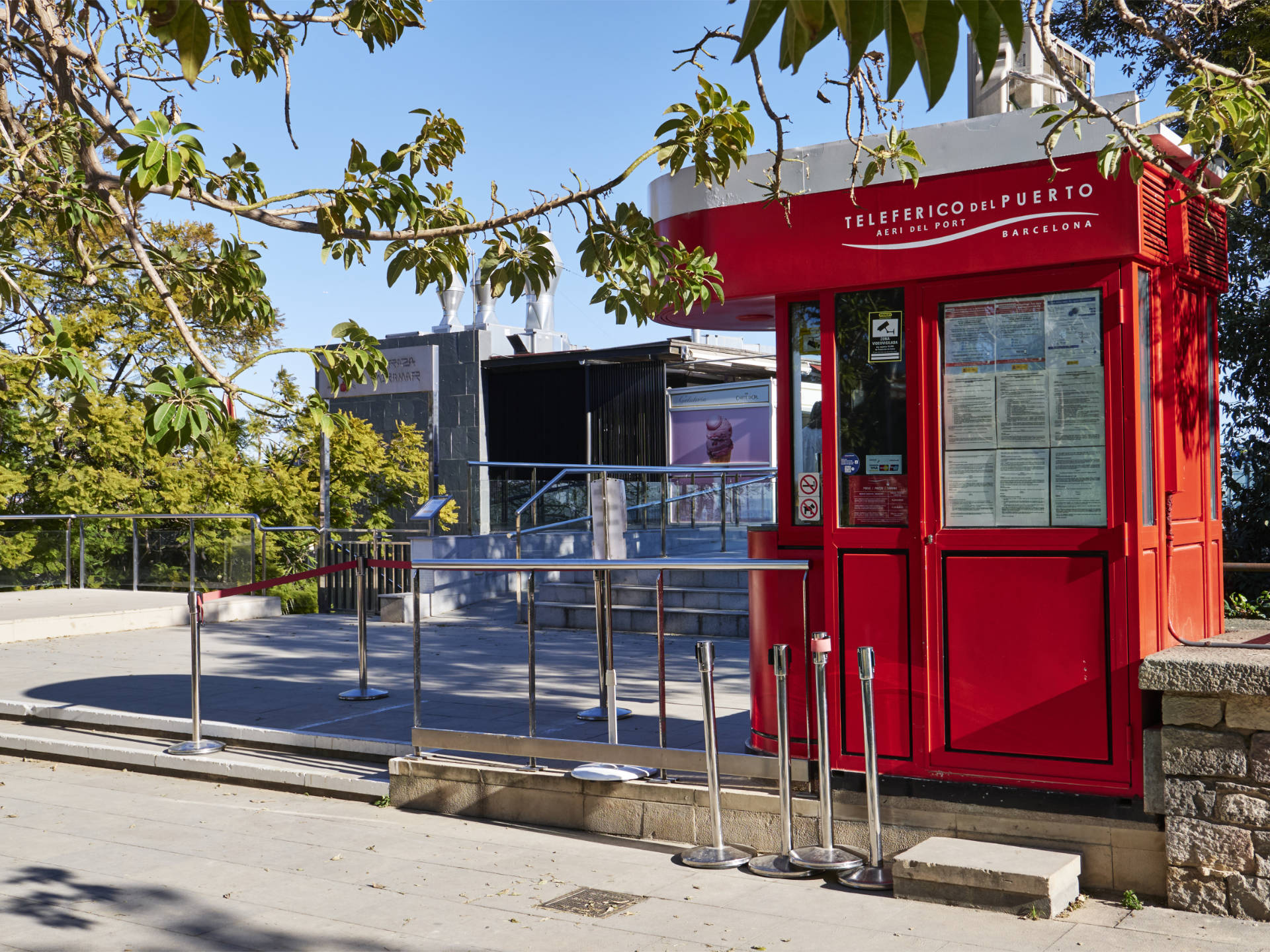 Teleférico del Puerto Barcelona.