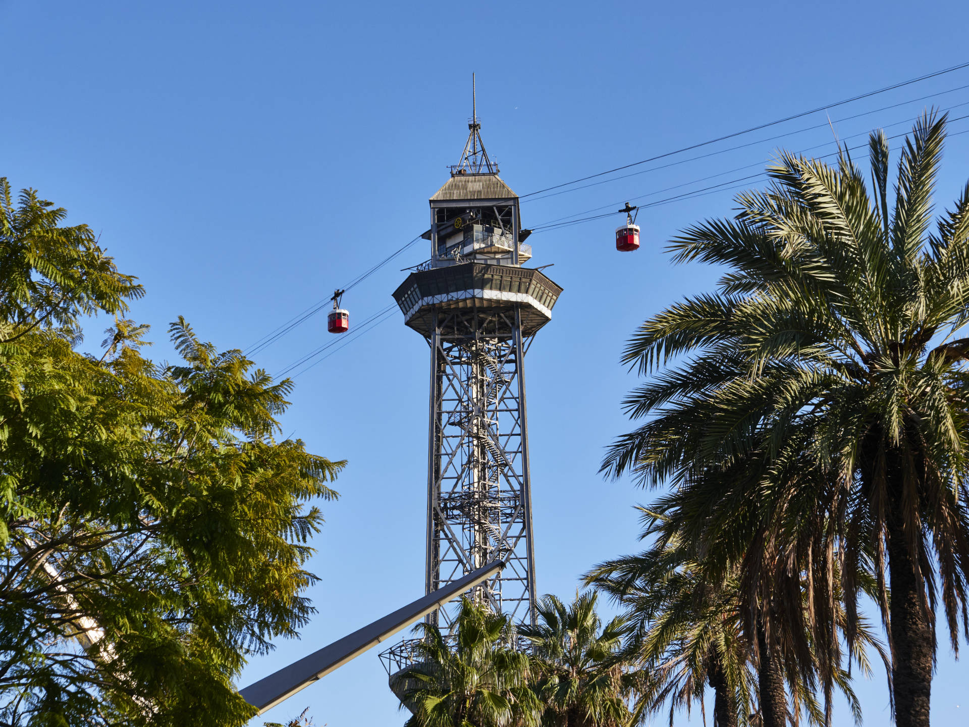 Teleférico del Puerto Barcelona.