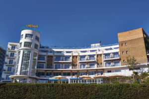 Hotel Las Vegas in Calella an der katalanischen Costa del Maresme.
