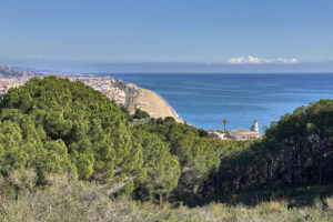 Leuchtturm Far de Calella an der Costa del Maresme.