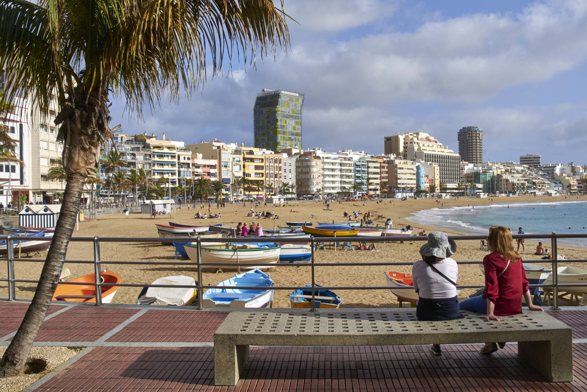 Playa de las Canteras Las Palmas de Gran Canaria.