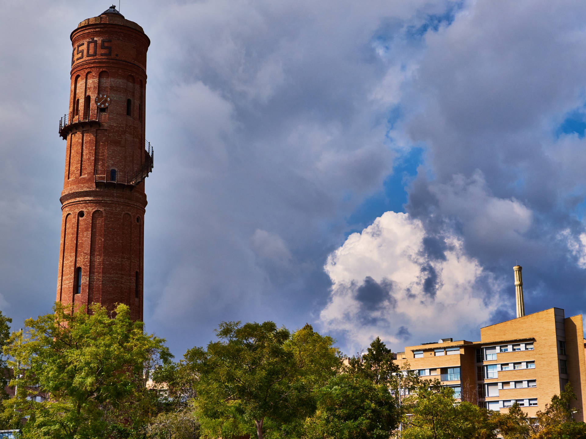 Torre de les Aigües del Besòs Barcelona.