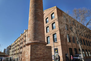 Fabrik Ca’n Folch nahe der Rambla del Poblenou Barcelona.