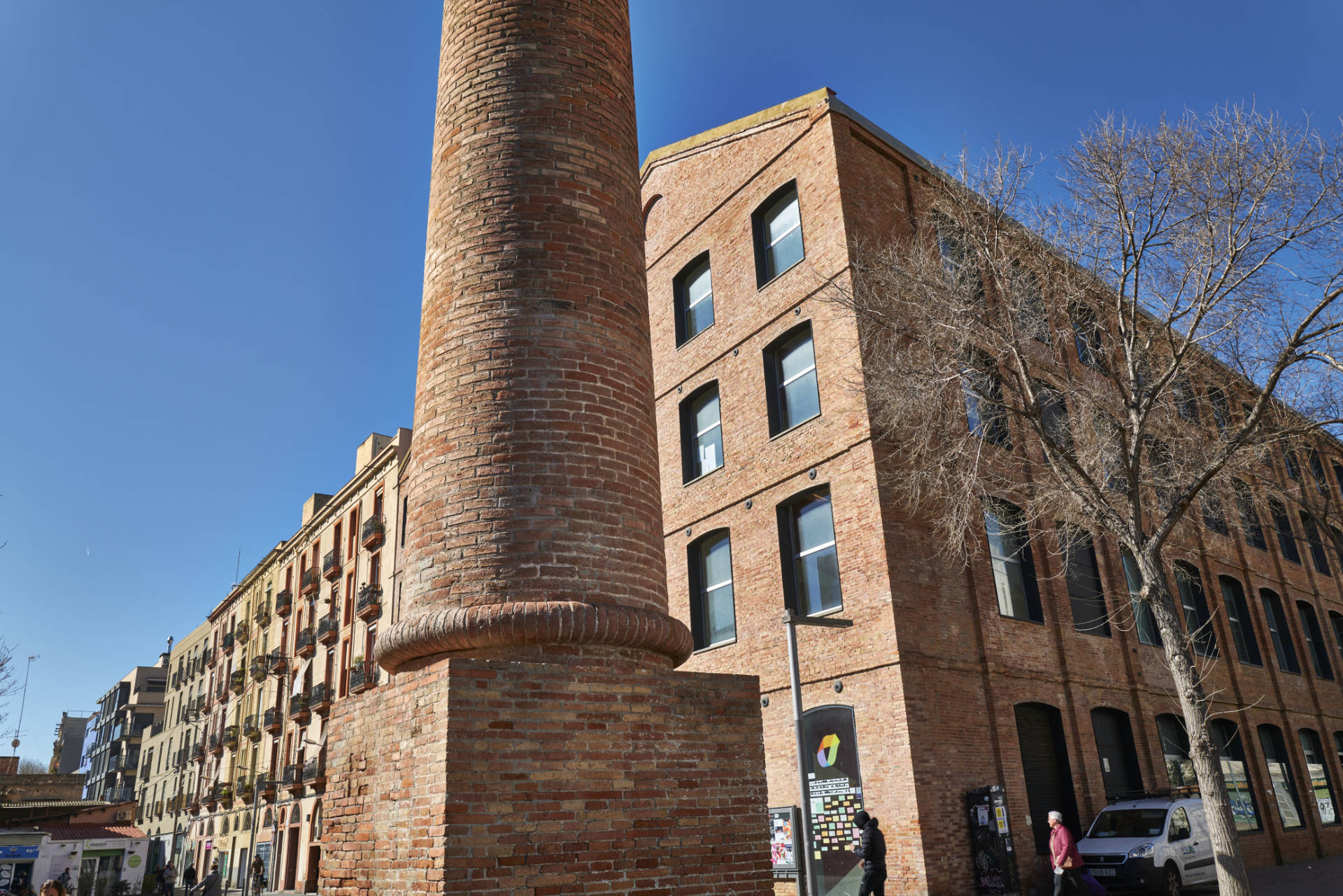 Fabrik Ca’n Folch nahe der Rambla del Poblenou Barcelona.